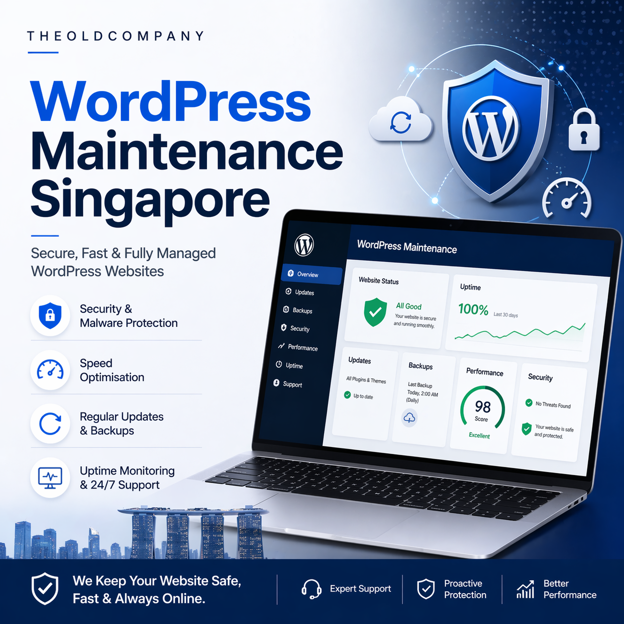 WordPress Maintenance Singapore | Expert WordPress Support