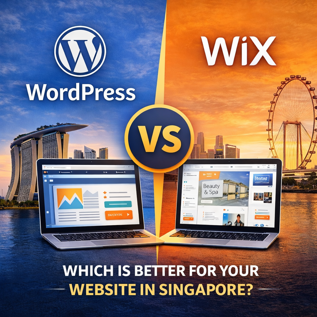 WordPress vs Wix Singapore