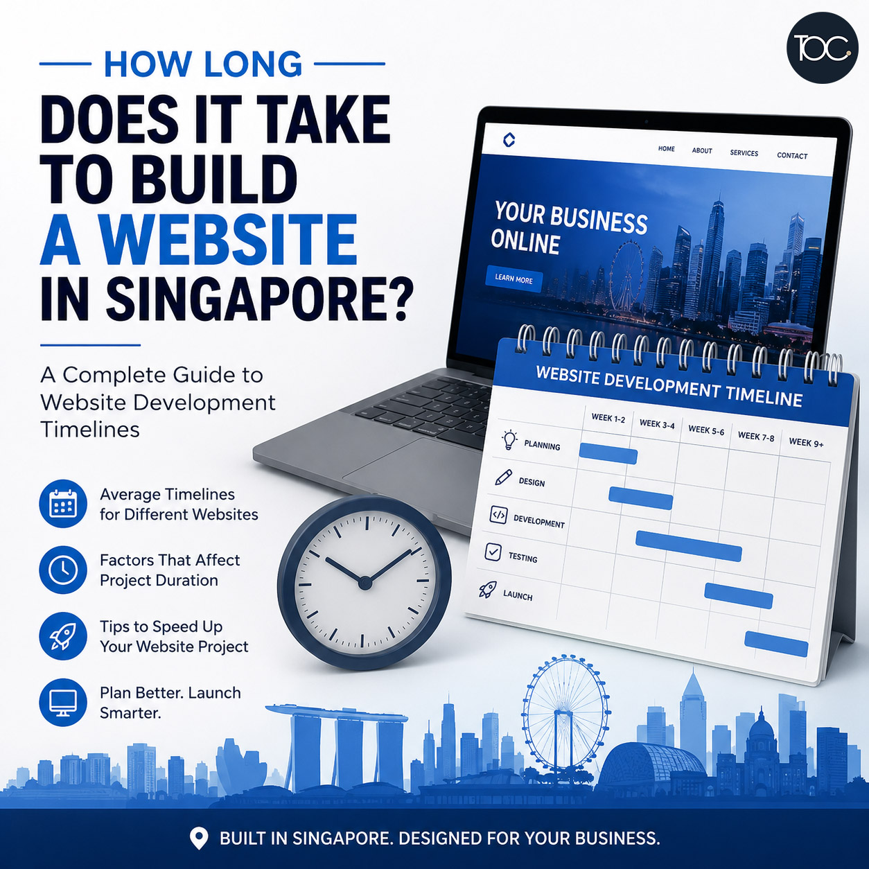 How Long Does It Take to Build a Website in Singapore