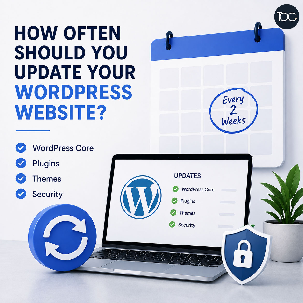 how often update WordPress
