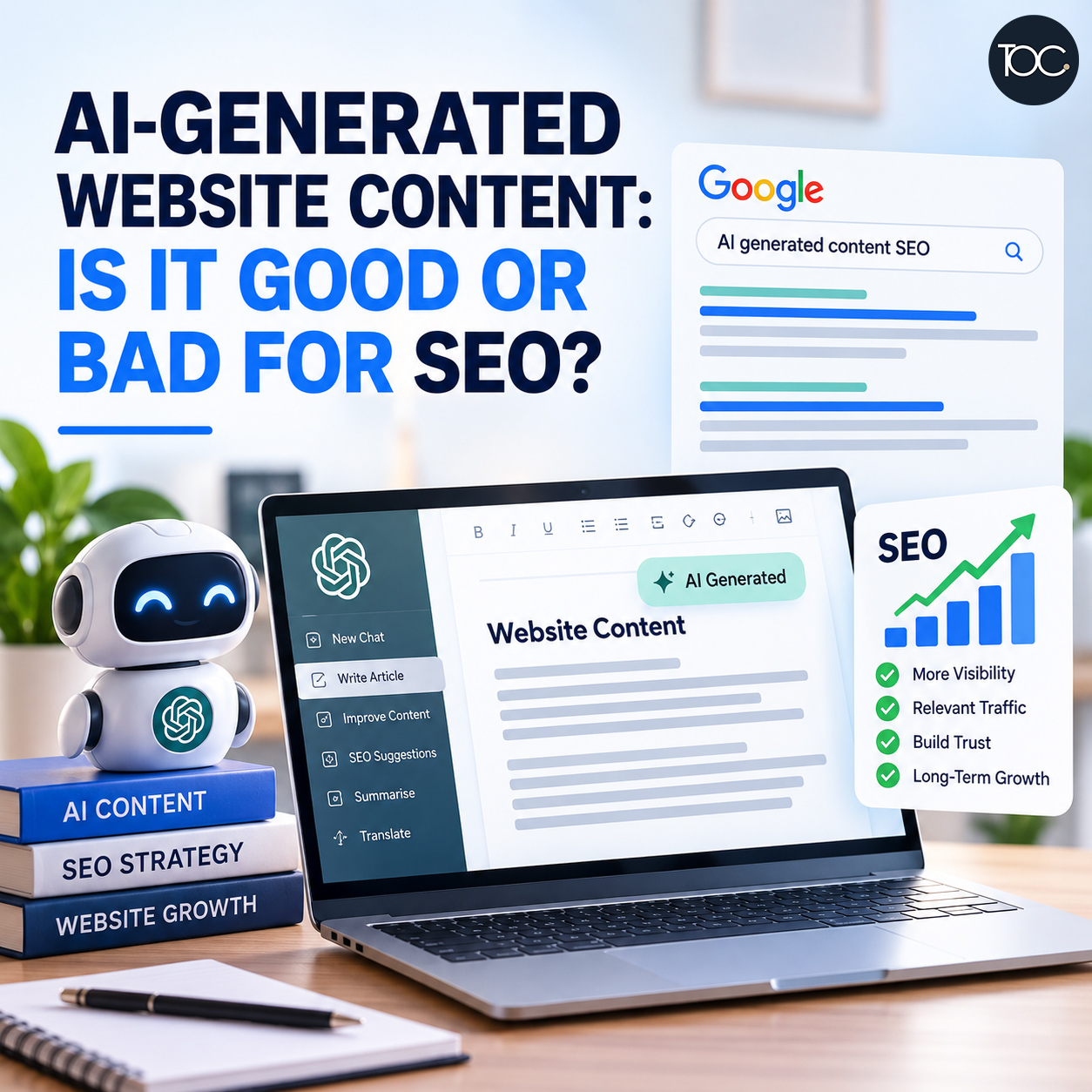 AI-generated content SEO